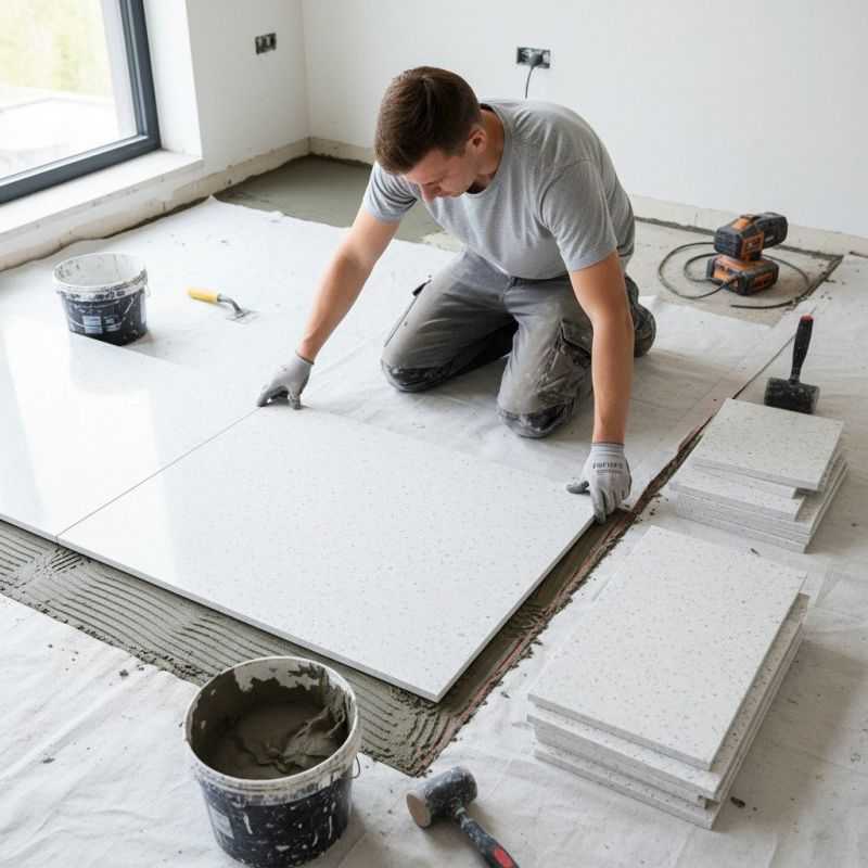 Granite Floor Installation